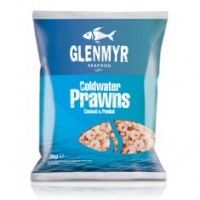 Glenmyr Frozen Prawns Large (150 - 250) Size 2kg bag - 1.2kg Drain Weight
