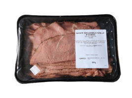 Sliced New York Pastrami Beef - 500gm pack