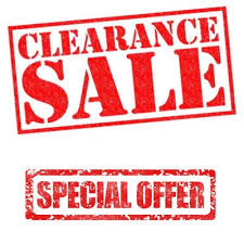 Clearance and Special Offers