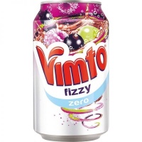 Vimto Zero Fizzy Cans - 24 x 330ml