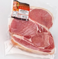 Smoked Brookes Fresh Back Bacon - 2.25kg packet