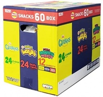 Walkers Snack Box (Quavers, Baked Wotsits, Mega Monster Munch) - Case of 60