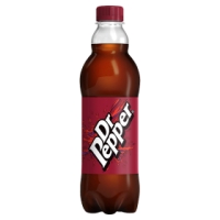 Dr Pepper Bottles - 12 x 500ml