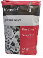 Heygates Finest Plain Flour - 6  x 1.5kg bags
