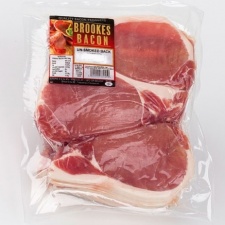 Brookes Premium Rindless Back Bacon - 2kg packet
