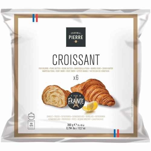 Ready To Bake Fine Butter Croissants - 6 x 60gm