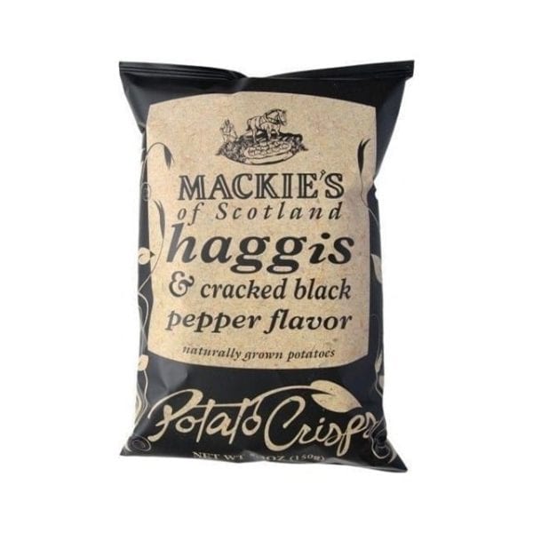 Mackies Haggis & Cracked Black Pepper - 24 x 40g bags