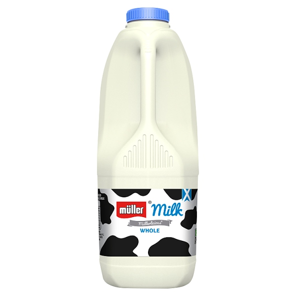 Fresh Whole Milk - 2 litre bottle
