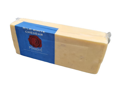 Minstrel Mild Cheddar Cheese Block - 5kg approx
