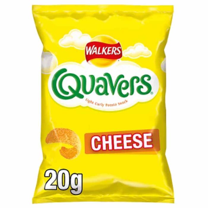 Walkers Quavers Cheese Snacks - 32 x 20g