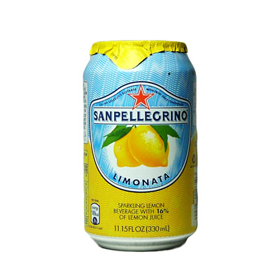 San Pellegrino Lemon Cans - 24 x 330ml can
