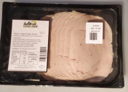 Sliced Turkey Breast 90% - 500g pack