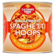 Wholewheat Spaghetti Hoops - 2.62kg tin