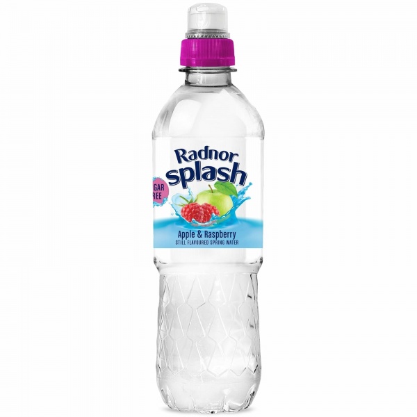 Aqua Splash Apple and Raspberry Flavoured Still Water 24 x 500ml