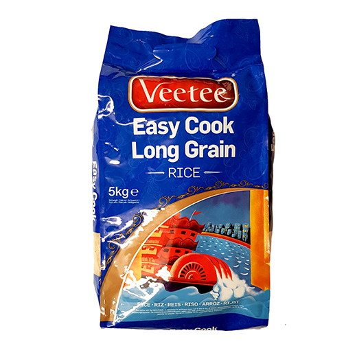 Easy Cook Long Grain White Rice - 5kg Value Bag
