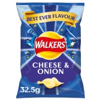 Walkers Cheese and Onion Crisps  - 32 x 35g