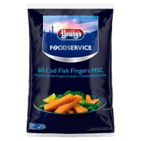 Youngs Breaded Fish Fingers - 60 x 25g