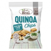 Eat Real Quinoa Sour Cream and Chive - 12 x 30g bag