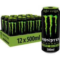 Monster Zero Energy Green - 12 x 500ml